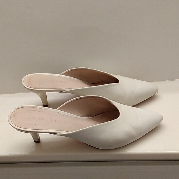 Loeffler Randall Juno Kitten Heel Open Back Slip on Mules - Picture 17 of 17